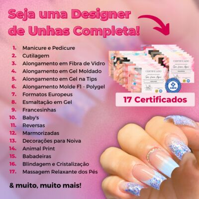 Curso de design de unhas